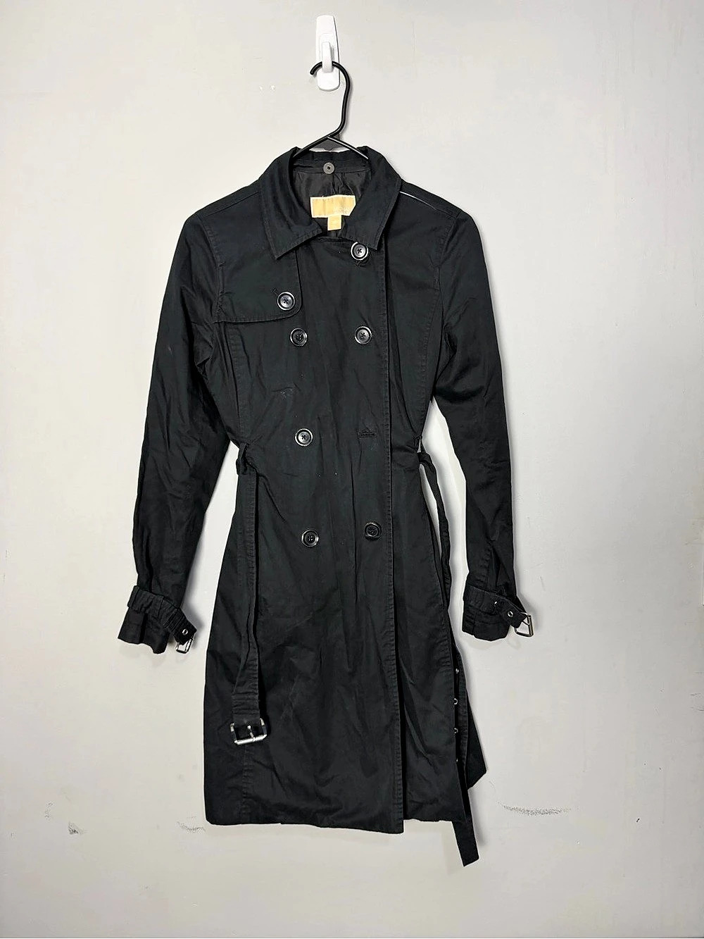 Michael Kors Black Trench Coat